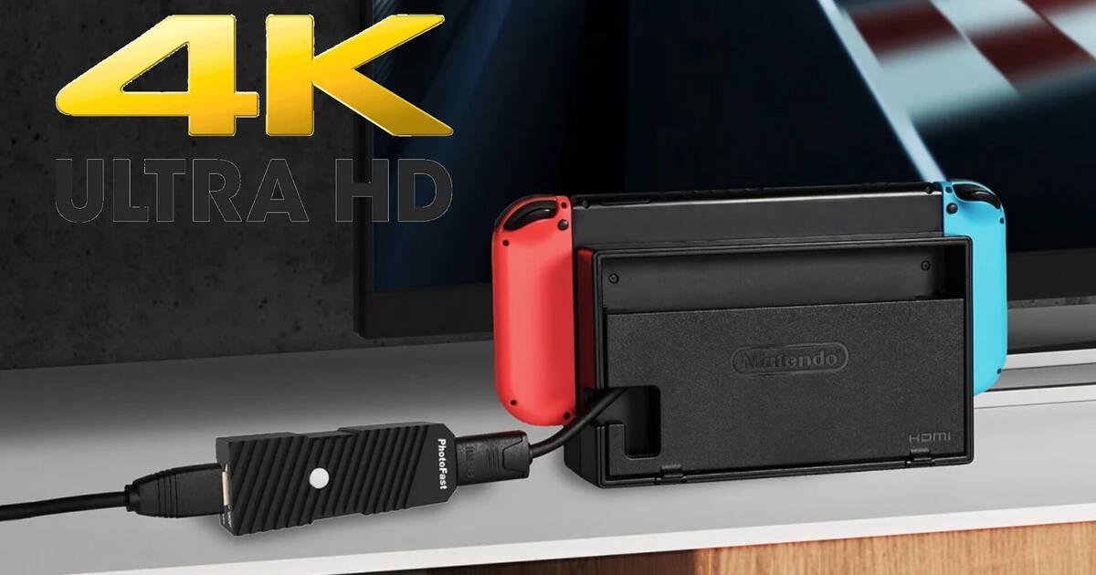 4K Gamer Pro, aumenta la resolución de Nintendo Switch a 4K